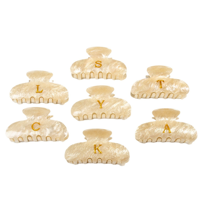 Hợp thời trang 8cm Gold Letter